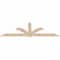 Ekena Millwork Redmond Smooth Timber Gable Bracket, Douglas Fir, 96"W x 32"H x 1 1/2"D x 5 1/2"F, 8/12 Pitch GBW096X32X0206RED00SDF - alternate 5